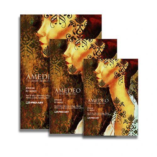 Amedeo Mixed Media Pad 200gsm (20 sheets) (A2)