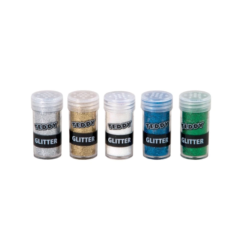 Dala Teddy Glitter Shaker (3 x 8gr) (black)