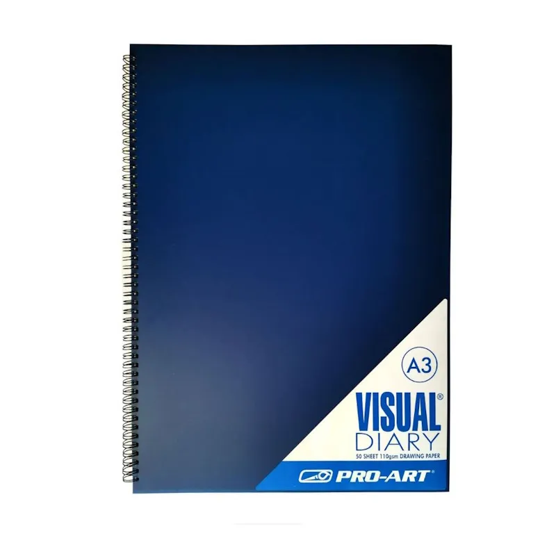Pro-Art Visual Diary with White Paper A3 110gsm (50 sheets)