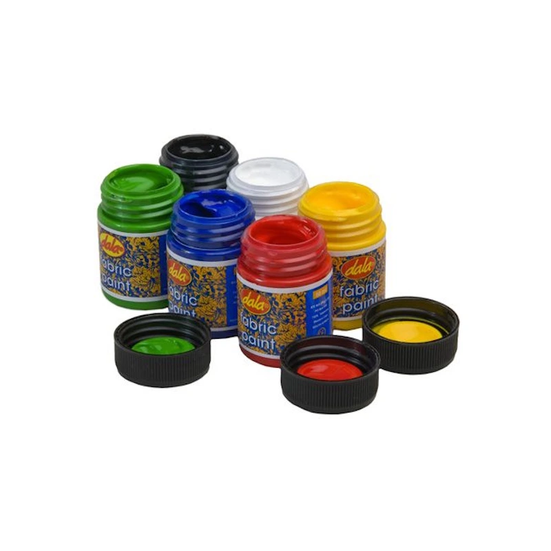 Dala Fabric Paint Kit (6 x 50ml tubs)