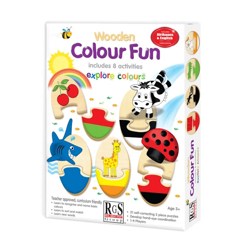 Wooden Colour Fun (8 activities)
