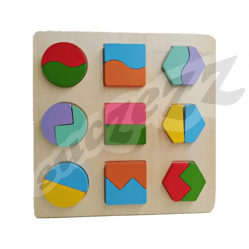 Shapes in Half (18 piece)