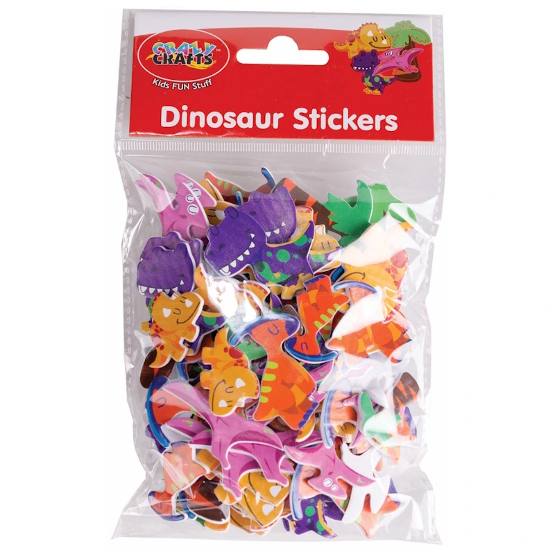 Crazy Craft Dinosaur Stickers