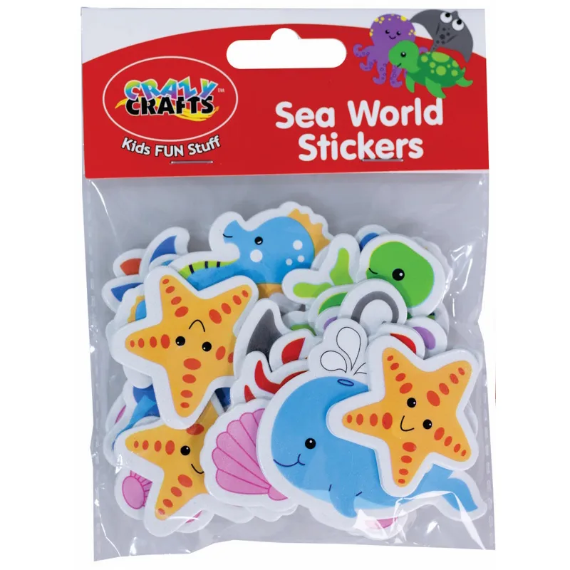 Crazy Craft Sea World Stickers