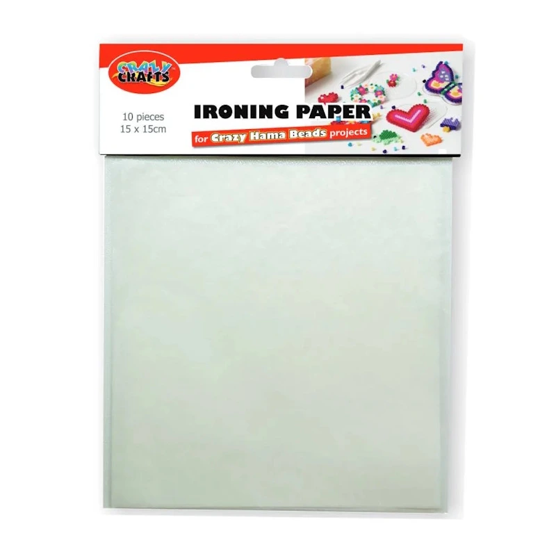 Crazy Hama Beads Ironing Paper 15 x 15cm (10)