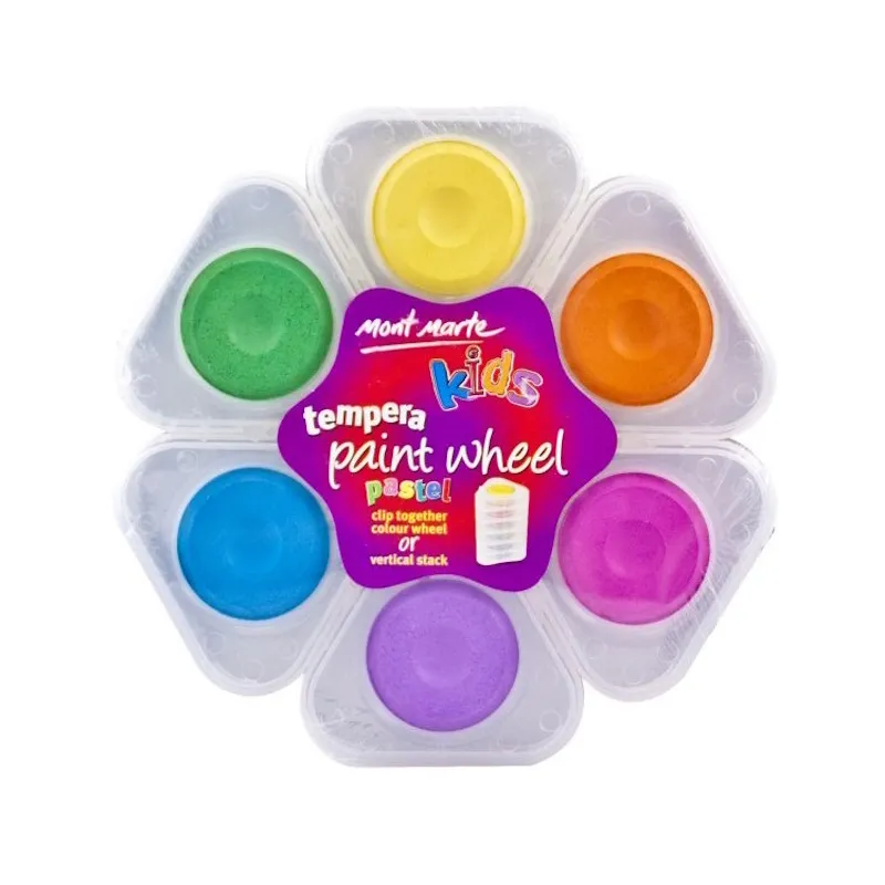 Mont Marte Tempera Paint Wheel (pastel)