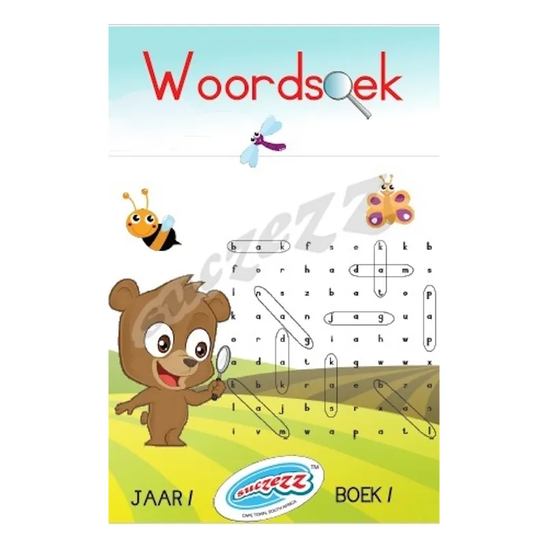 Woordsoek Boek Jaar 1 Boek 1 20.4 x13.9cm