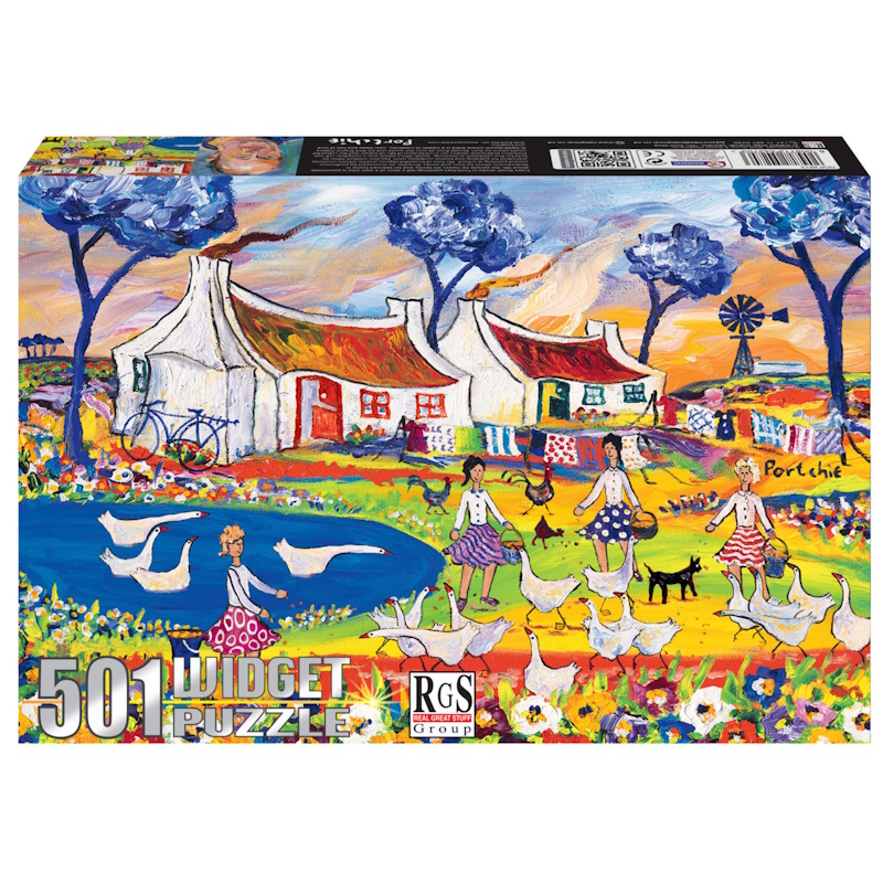 On the Farm Portchie Laser Craftes Widget Puzzle (501 pieces)