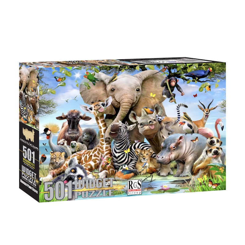 Kruger Selfie Laser Crafted Widget Puzzle (501 pieces)