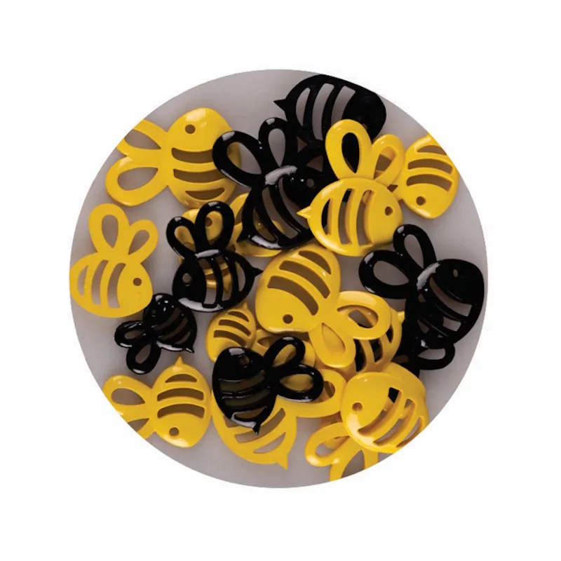 Crazy Craft Large Theme Buttons (bees)