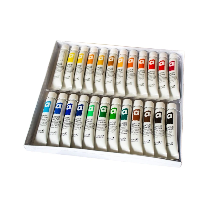 Pro-Art Acrylic Paint Set (24 colours)