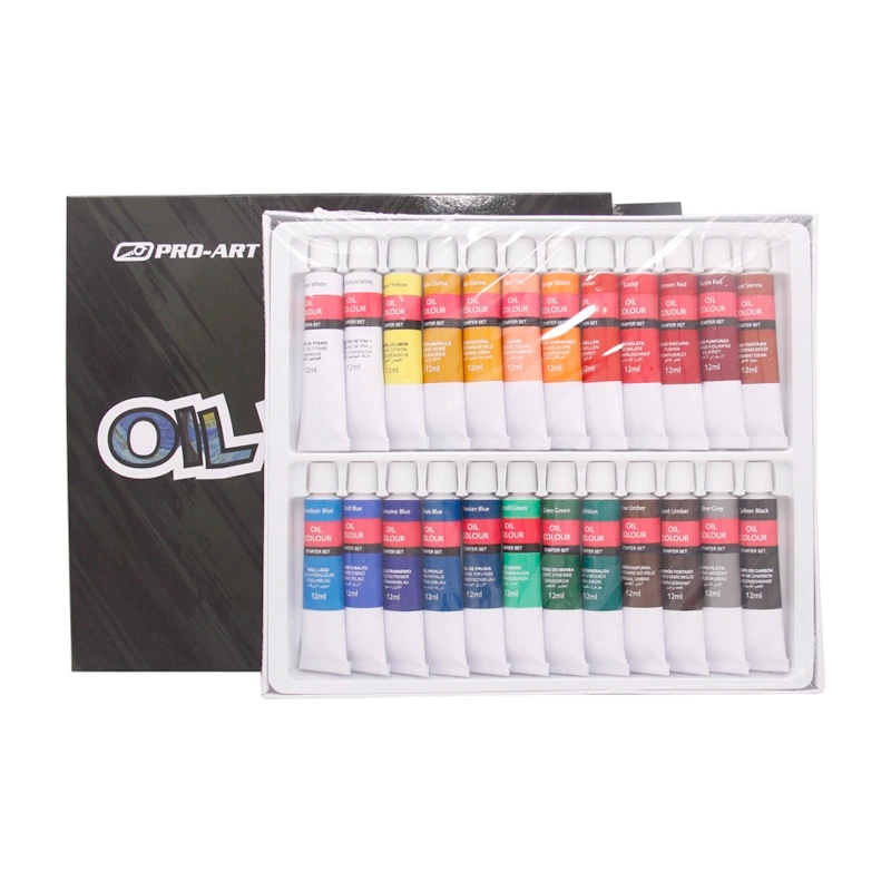 Pro-Art Oil Paint Set (24 colours)