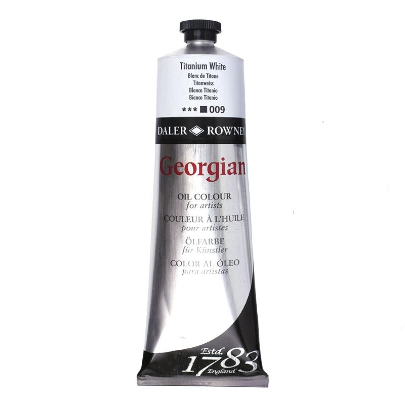 Daler Rowney Georgian Oil Paint 225ml (titanium white)