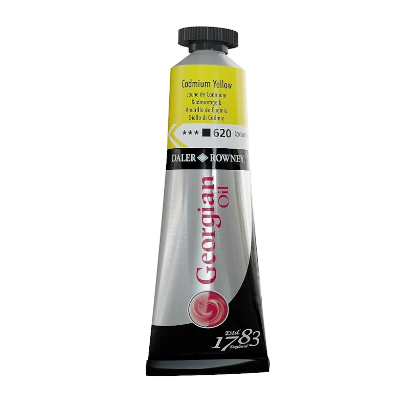 Daler Rowney Georgian Oil Paint 38ml (cadmium yellow)