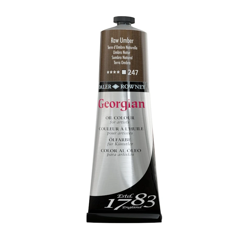 Daler Rowney Georgian Oil Paint 38ml (raw umber)