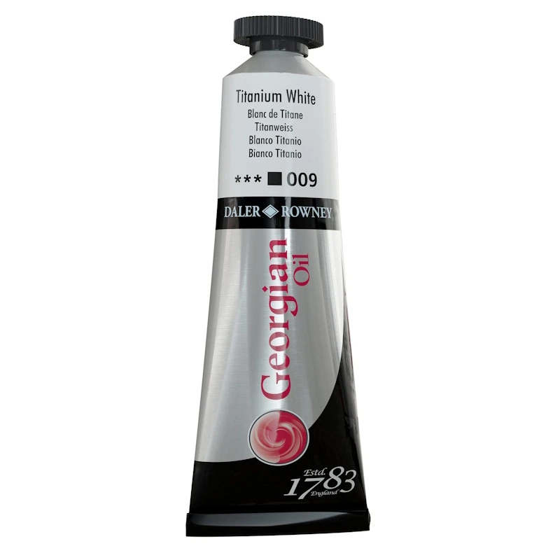 Daler Rowney Georgian Oil Paint 38ml (titanium white)