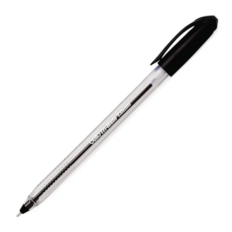 Bic Cello Trimate Ballpoint Pen 1.0 (black)