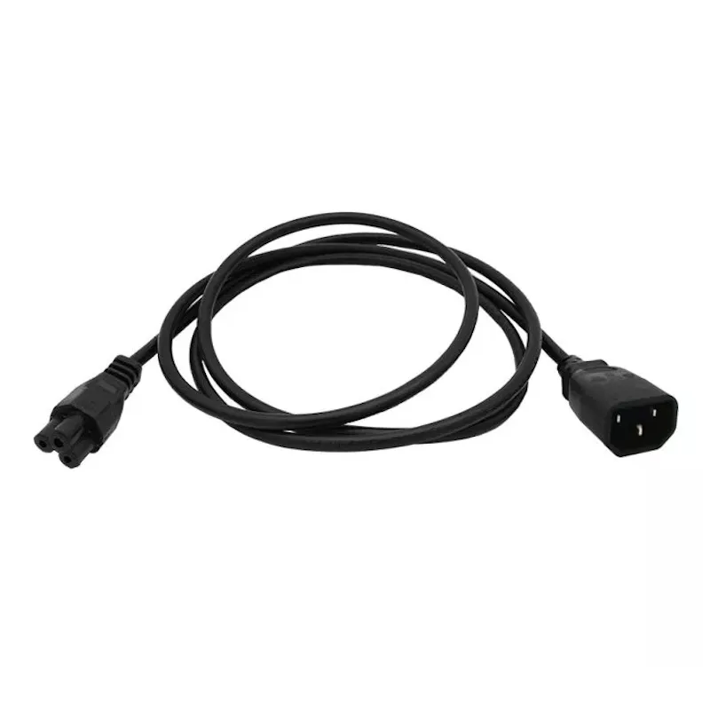 Male IEC to Clover Power Cable 1.8m