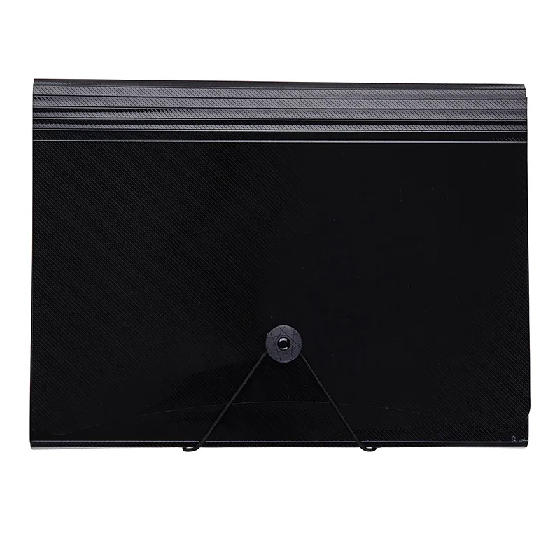 Meeco Expanding File A4 12 Division Metallic (black)