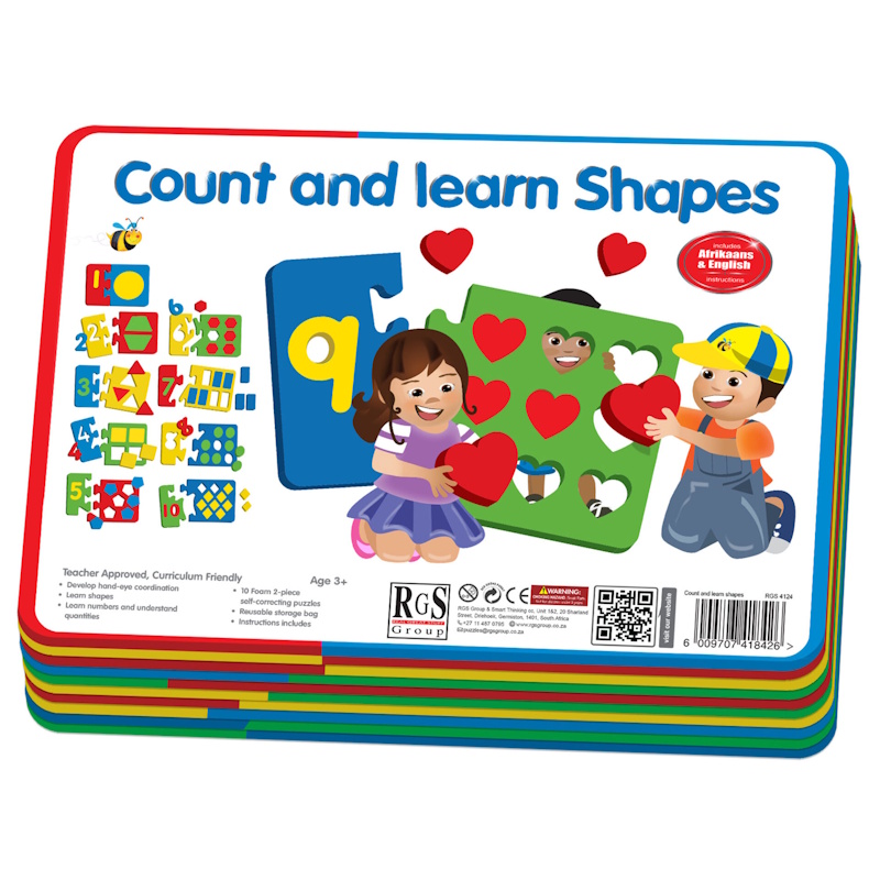 RGS Foam Count and Learn Shapes