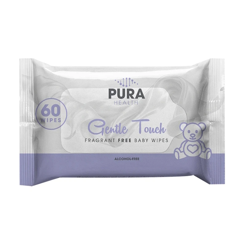 Pura Health Fragrance Free Wipes (60)