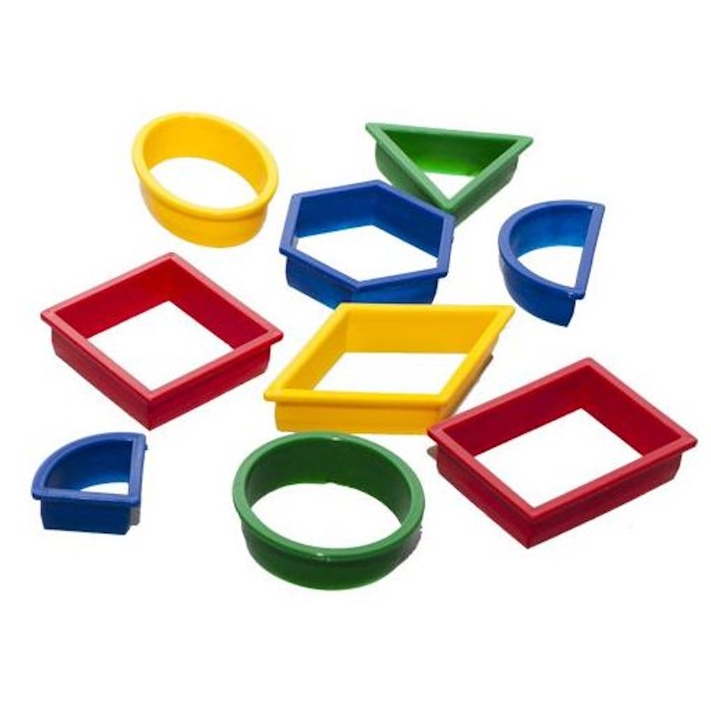 Idemsmile Geometric Cookie Cutter Set