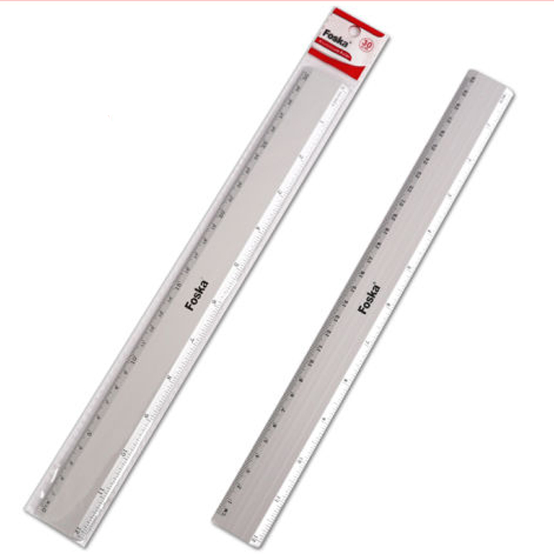 Foska Stainless Steel Ruler 30cm