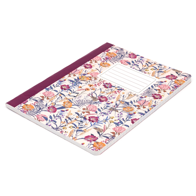 Pukka Bloom Composition Book 19 x 24.5cm (cream) (140 pages)