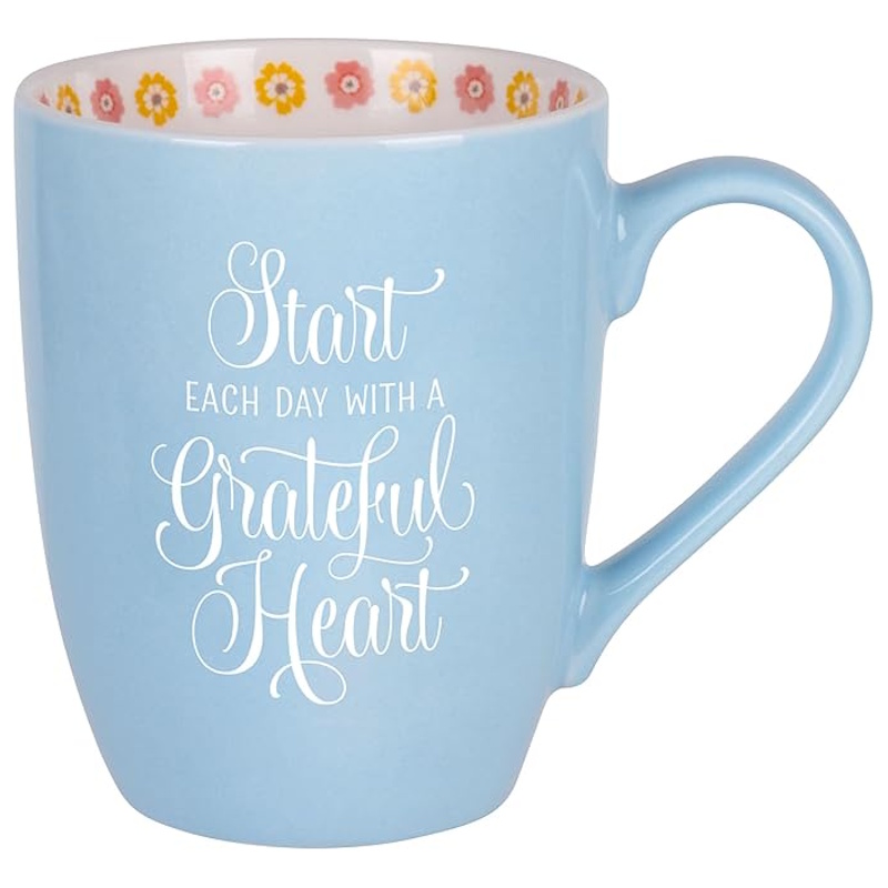 A Grateful Heart Ceramic Mug (MUG1176)