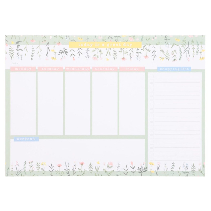 Today is a Great Day Weekly Desk Planner A4 (DKP021)