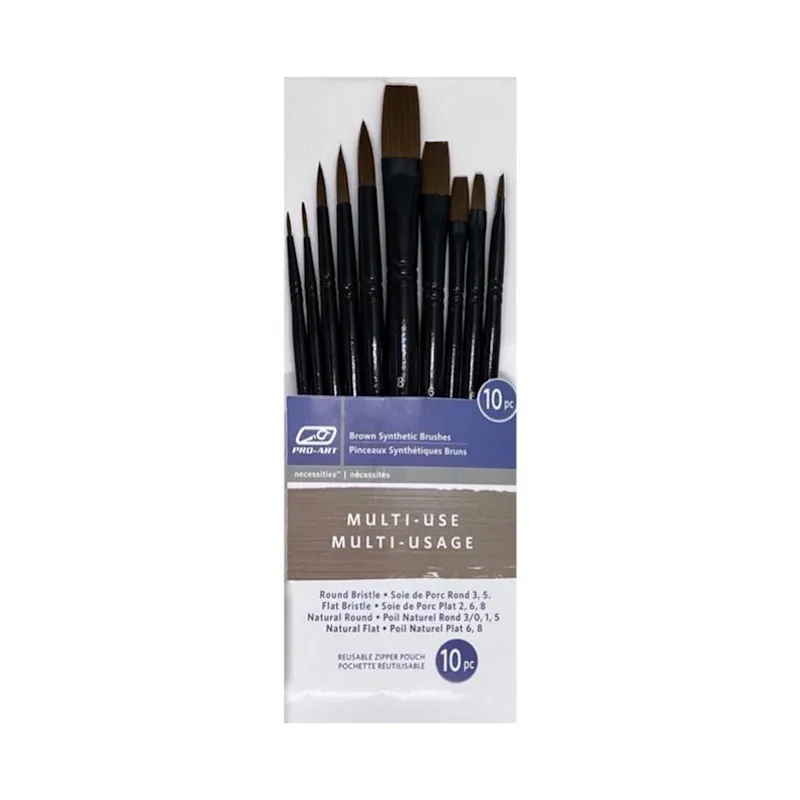 Pro-Art Multi Use Brush Set (10)