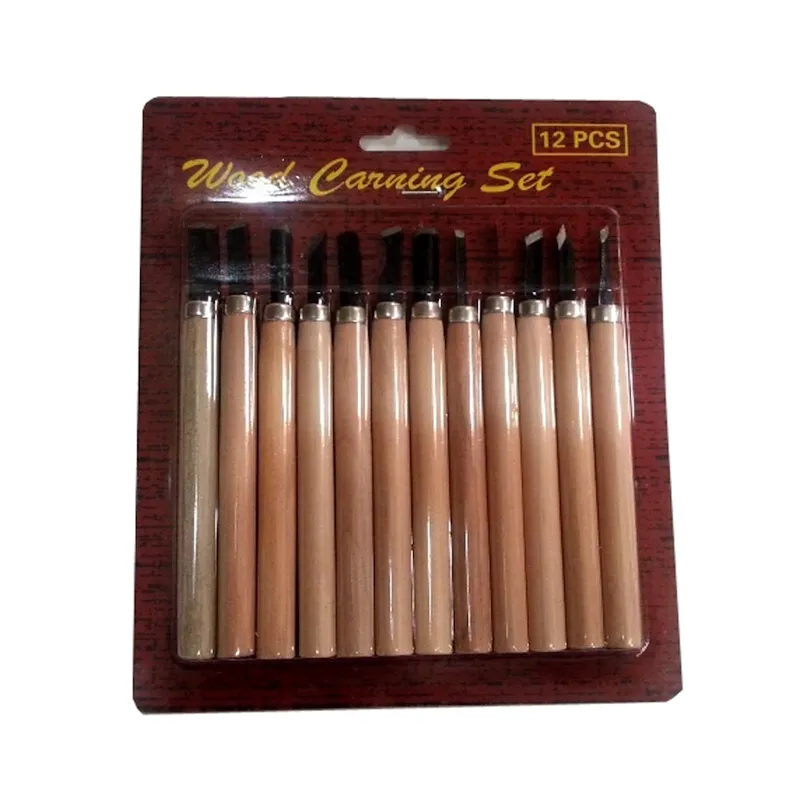 Pro-Art Wood Carving Set (12 piece)
