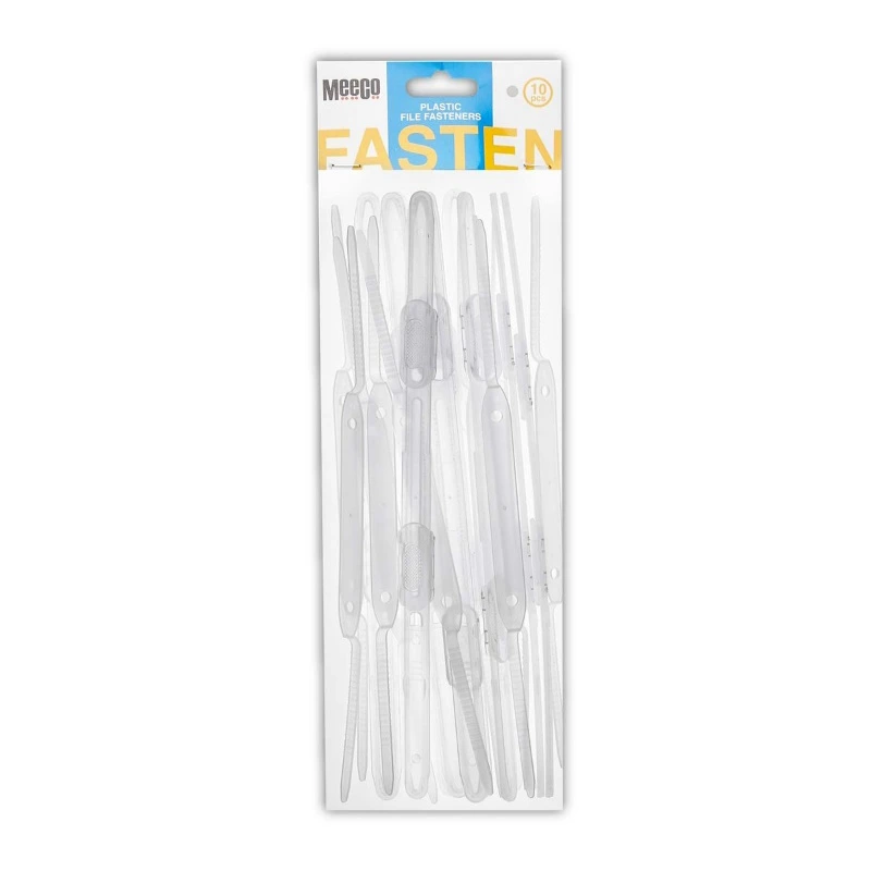 Meeco Executive Plastic File Fasteners (10)