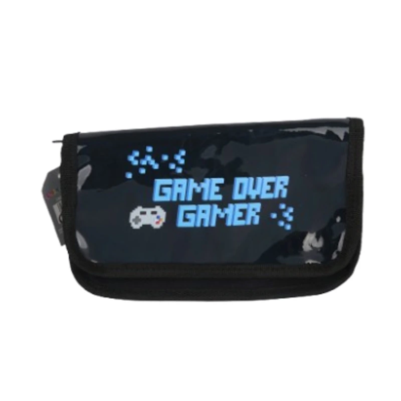 Colour Me Vibes Double Pencil Bag Game Over Holographic 21cm (7837)
