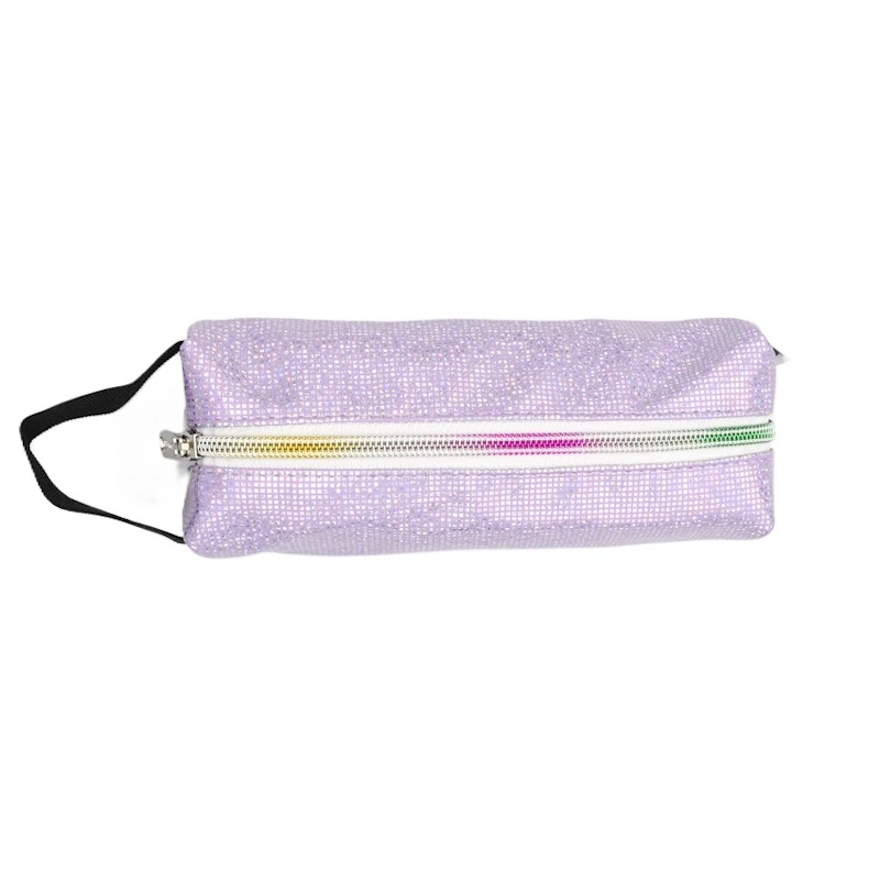 Colour Me Vibes Glitter Pencil Bag 20cm (purple) (7592)
