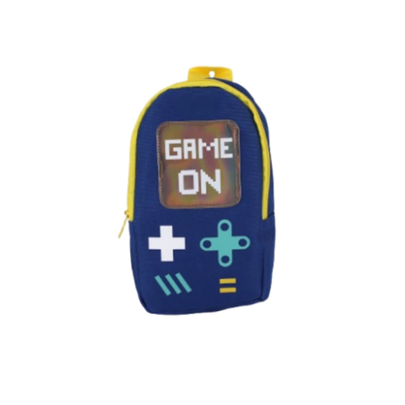 Colour Me Vibes Pencil Bag Backpack Game On 21cm (7813)