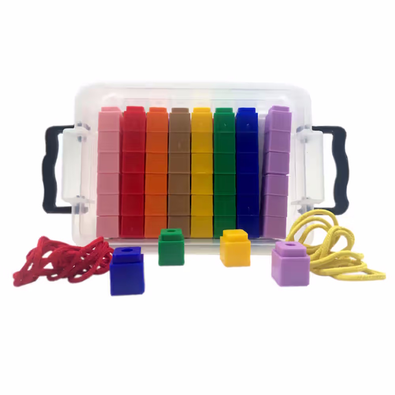 Idemsmile Counting Cubes in Multibox (10 x 10 colours)