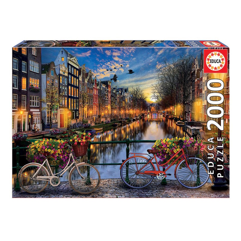 Amsterdam Cardboard Puzzle (2000 pieces)