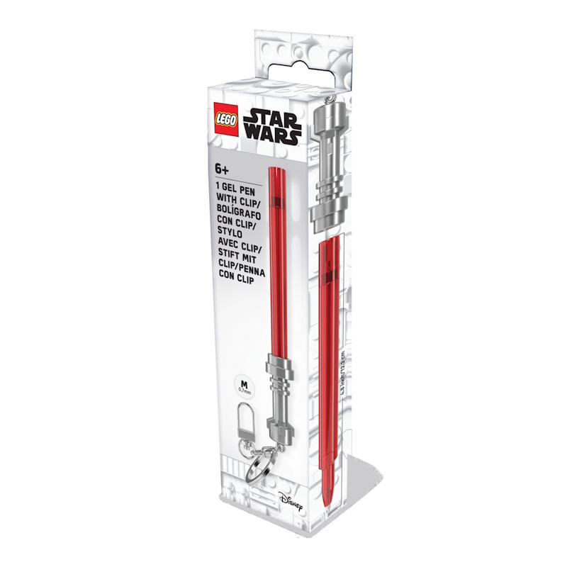 Lego Star Wars Lightsaber Gel Pen (red)