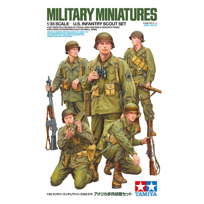 Tamiya US Infantry Scout Set (1:35)