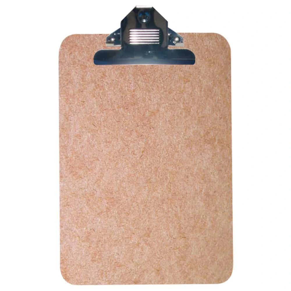 Trefoil Masonite Clipboard Foolscap