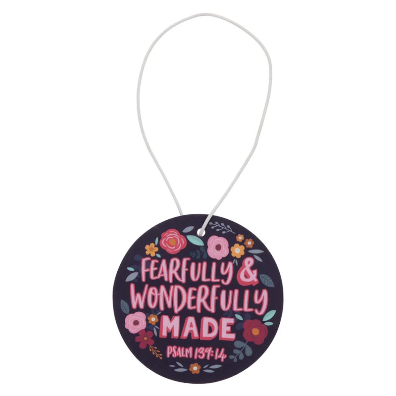 Fearfully and Wonderfully Made Car Air Freshener (AIR003)