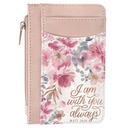 I Am With You Always Faux Leather Card And ID Holder (IDH012)