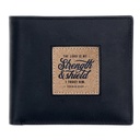 The Lord is My Strength and Shield Genuine Leather Wallet (WT231)