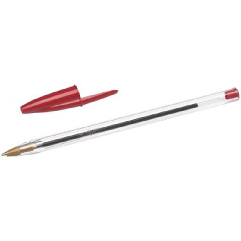 Bic Crystal Xtra Life Pen (red)