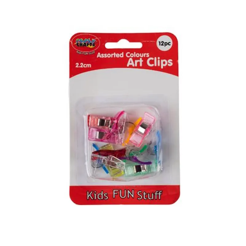 Crazy Craft Art Clips (assorted)