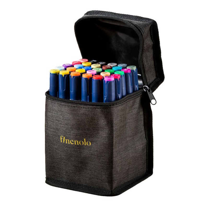 Finenolo Sketch Alcohol Marker Set With Carry Bag (40)