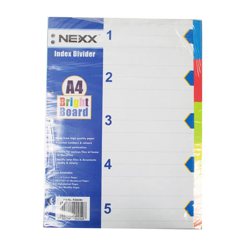 Nexx Board Dividers 5 Tab (bright)