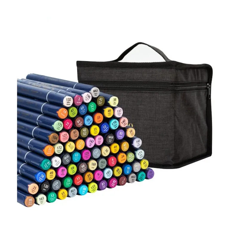 Finenolo Sketch Alcohol Marker Set With Carry Bag (80)