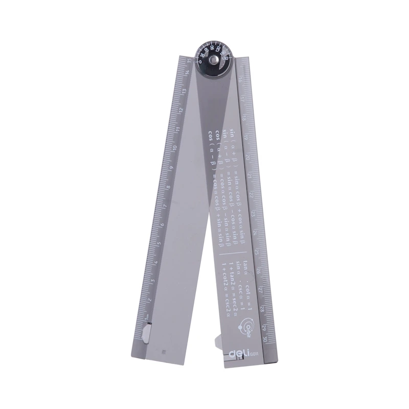 Deli Orbit Smart Foldable Ruler (black)